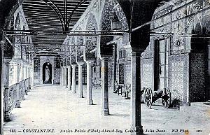 CONSTANTINE - PALAIS D'HADJ-AHMED-BEY - GALERIE JULIA DONA - 1911